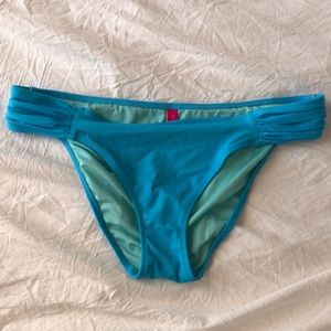 blue bikini bottoms